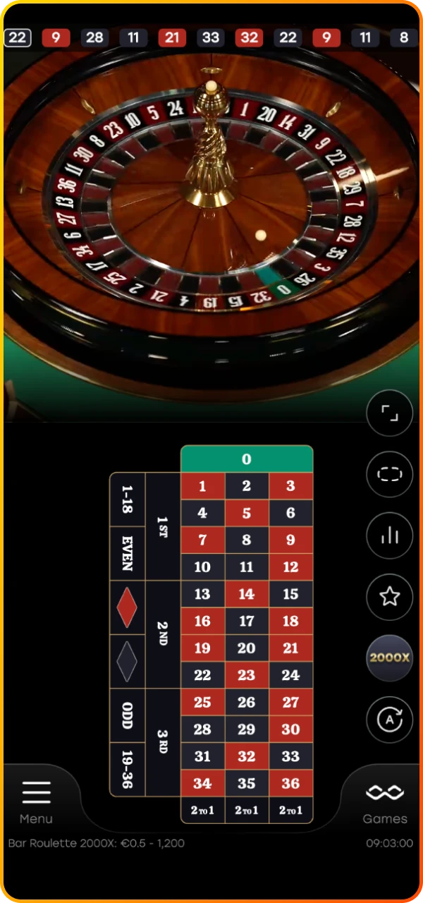 Start playing live casino games at Maximum online casino and win big.