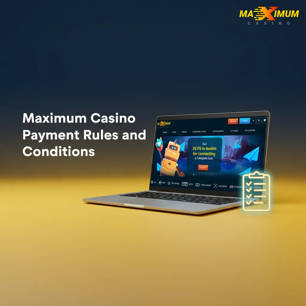Maximum Casino UK payment rules: KYC, withdraw to same method, name/country match, debit only, delays on large transactions.