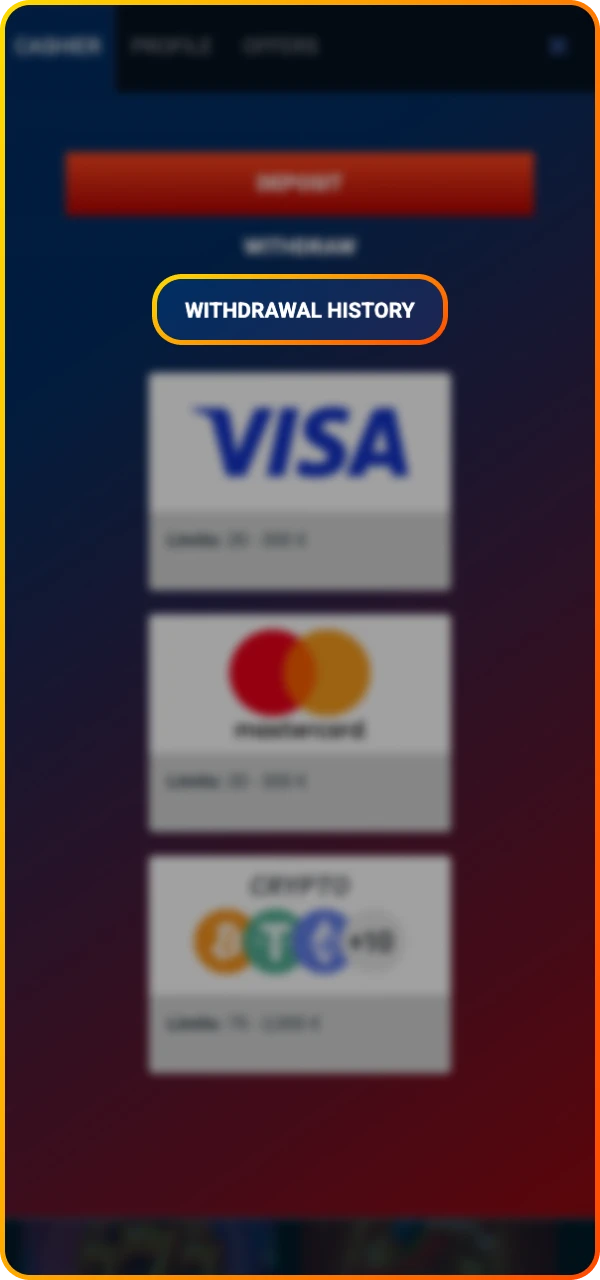 The player can track the withdrawal status in their personal account at Maximum online casino.