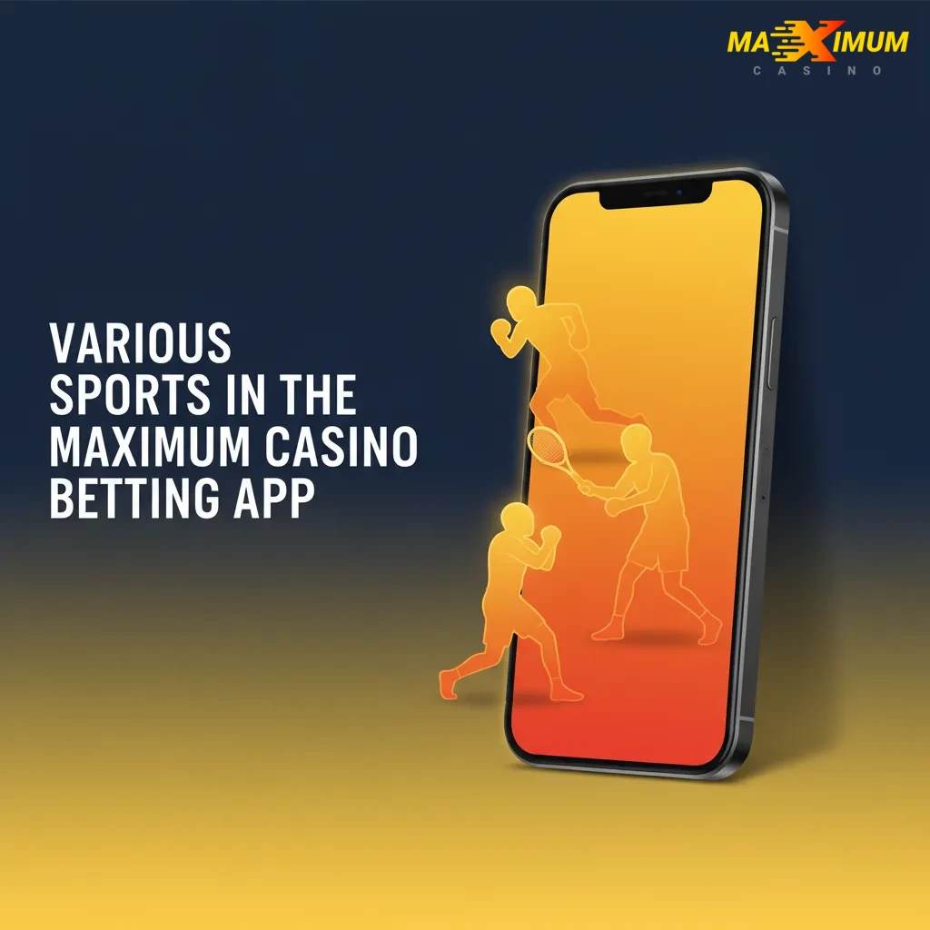 Maximum Casino sports betting app: pre-match/live for football, horse racing, tennis, eSports, plus scores and streams.